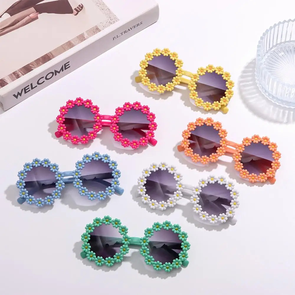 Flower Sunglasses – Cute Daisy Style UV400