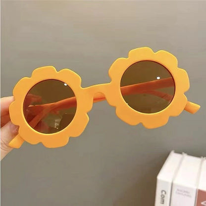 Kids' Colorful Sunflower Sunglasses – UV400