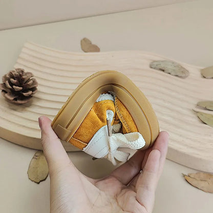 Soft Leather Baby Sneakers