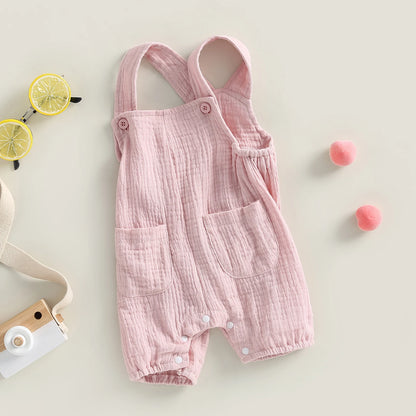 100% Cotton Overall with Straps & Pockets