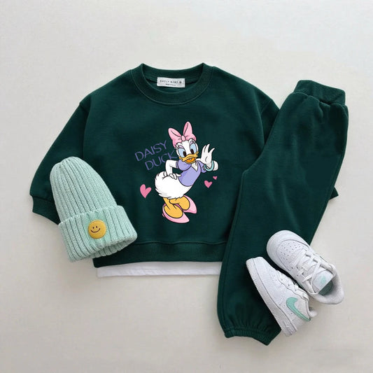 Disney Sweatshirt & Pants Set - 100% Cotton