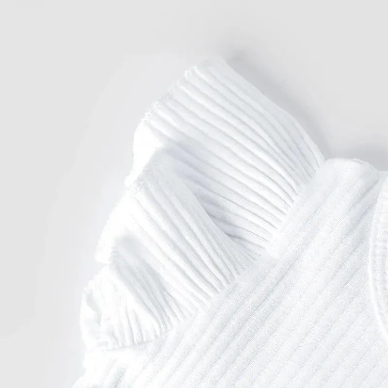 100% Cotton Summer Set with Stripes