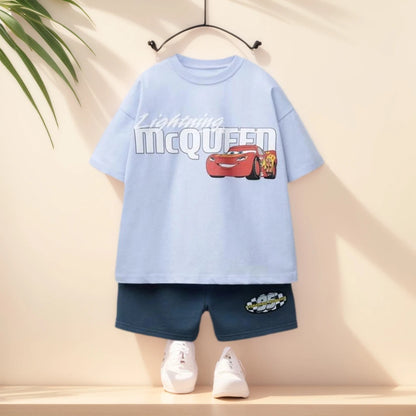 Pure Cotton T-Shirt and Shorts Set