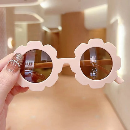 Kids' Colorful Sunflower Sunglasses – UV400