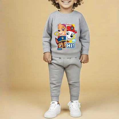 Sweatshirt & Pants Set - 100% Cotton