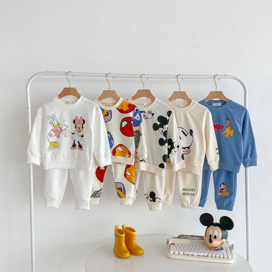 Disney Sweatshirt & Pants Set - 100% Cotton