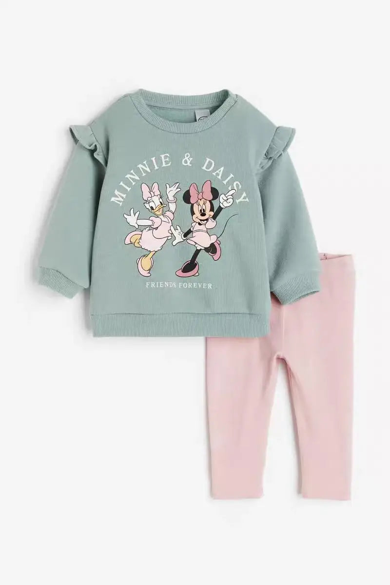 Sweatshirt & Pants Set - 100% Cotton