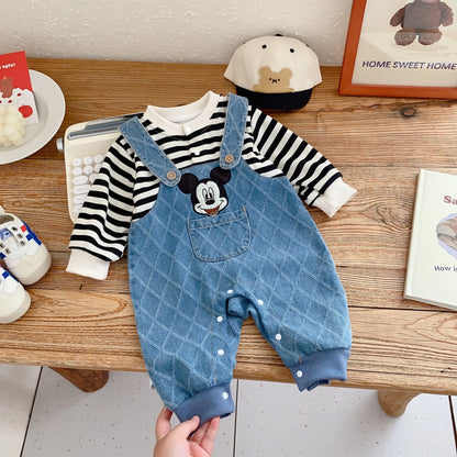Denim Mickey Playsuit