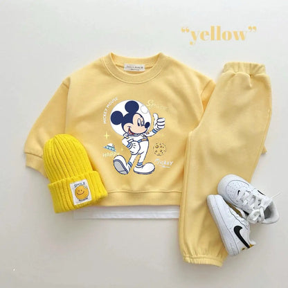 Disney Sweatshirt & Pants Set - 100% Cotton