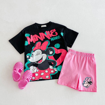 Disney 100% Cotton T-Shirt and Shorts Set