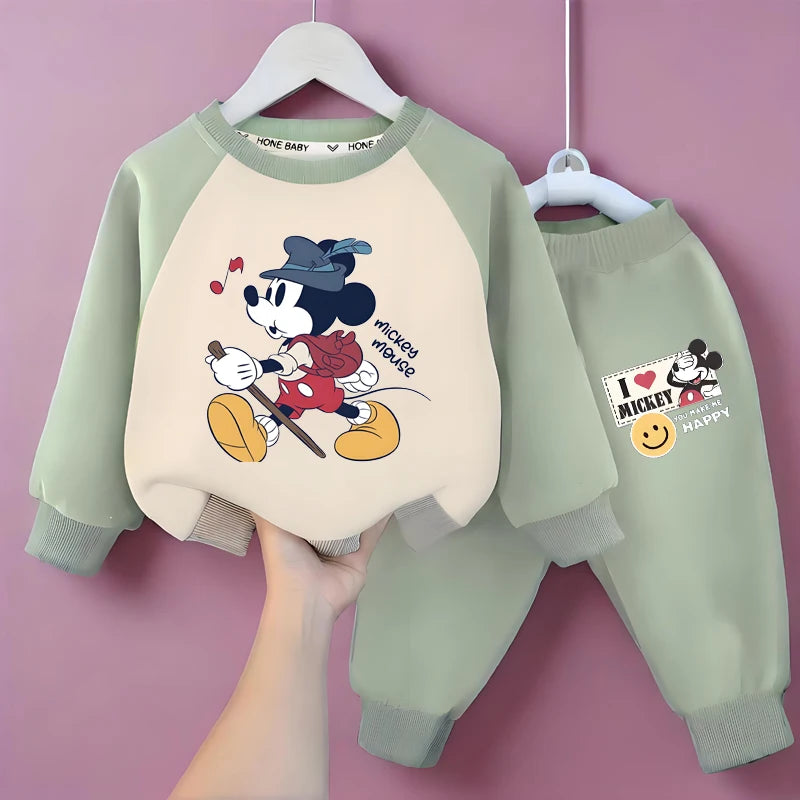 Sweatshirt & Pants Set - 100% Cotton