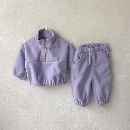 Soft Warm Fleece 2-Piece Set