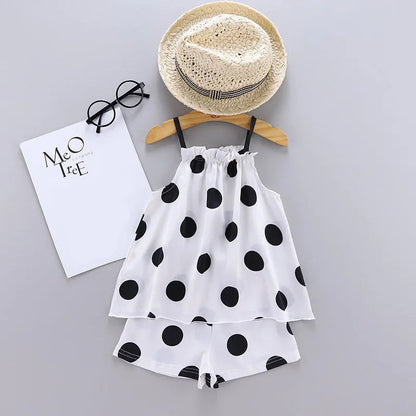 Girl's Summer Set – Top & Shorts