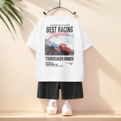 Pure Cotton T-Shirt and Shorts Set