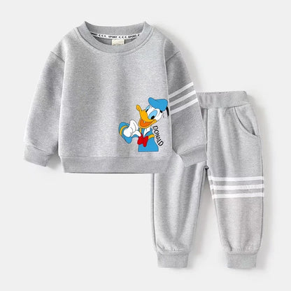 Donald Duck Sweatshirt & Pants Set - 100% Cotton