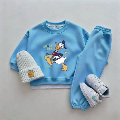 Sweatshirt & Pants Set - 100% Cotton
