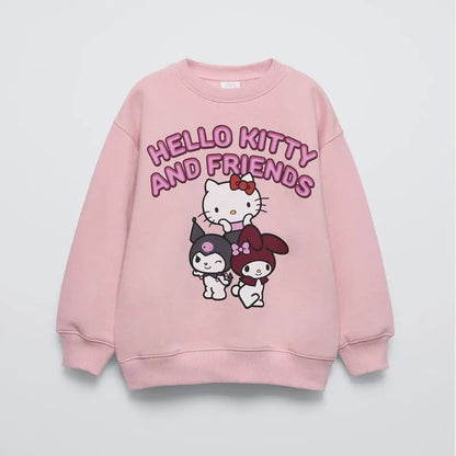 Hello Kitty Cotton Sweatshirts