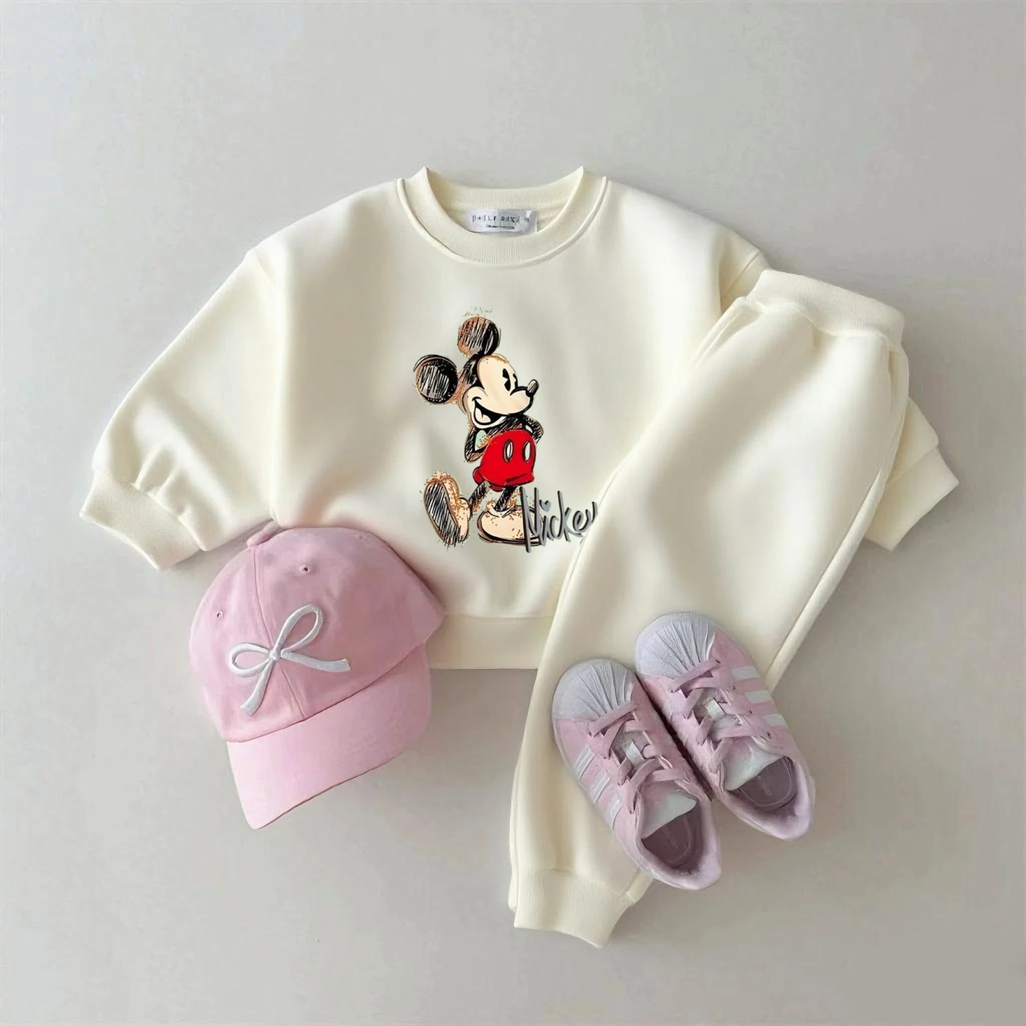 Disney Sweatshirt & Pants Set - 100% Cotton