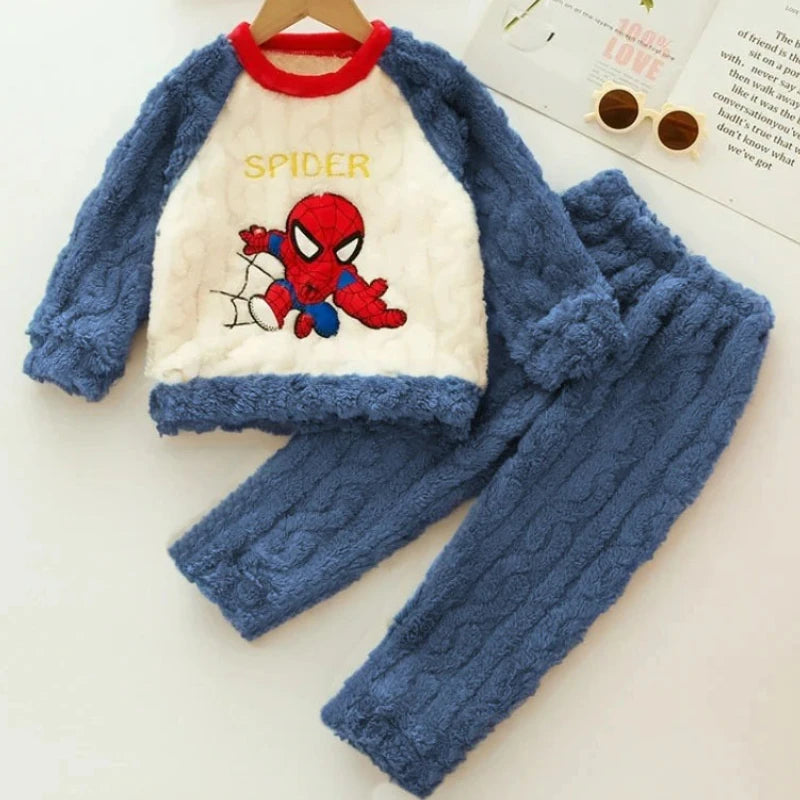 Cozy Spiderman Pajama Set