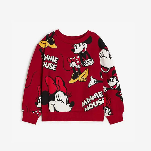 Comfortable Cartoon Cotton Sweatshirt