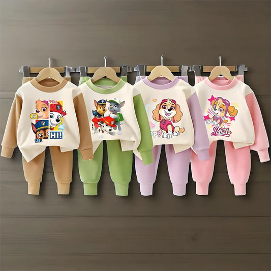 Sweatshirt & Pants Set - 100% Cotton