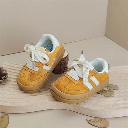 Soft Leather Baby Sneakers