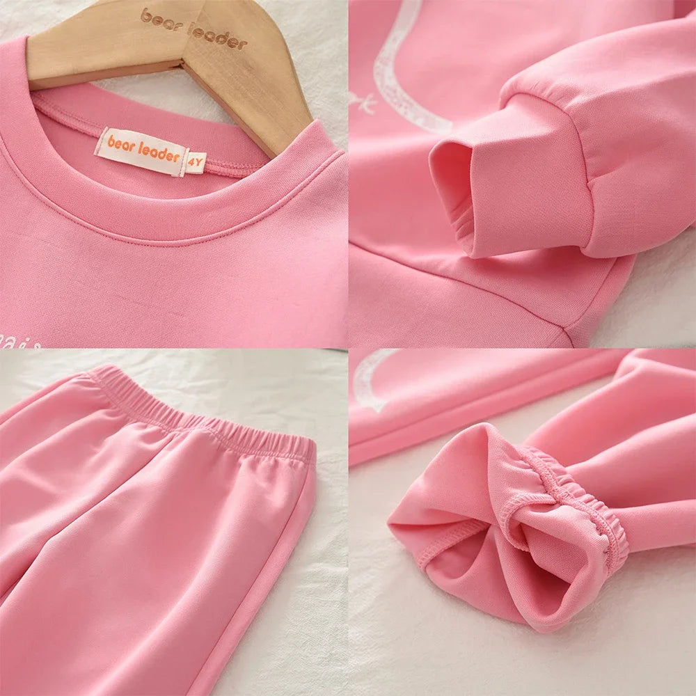 Pink Sweet Sports Two Piece Set