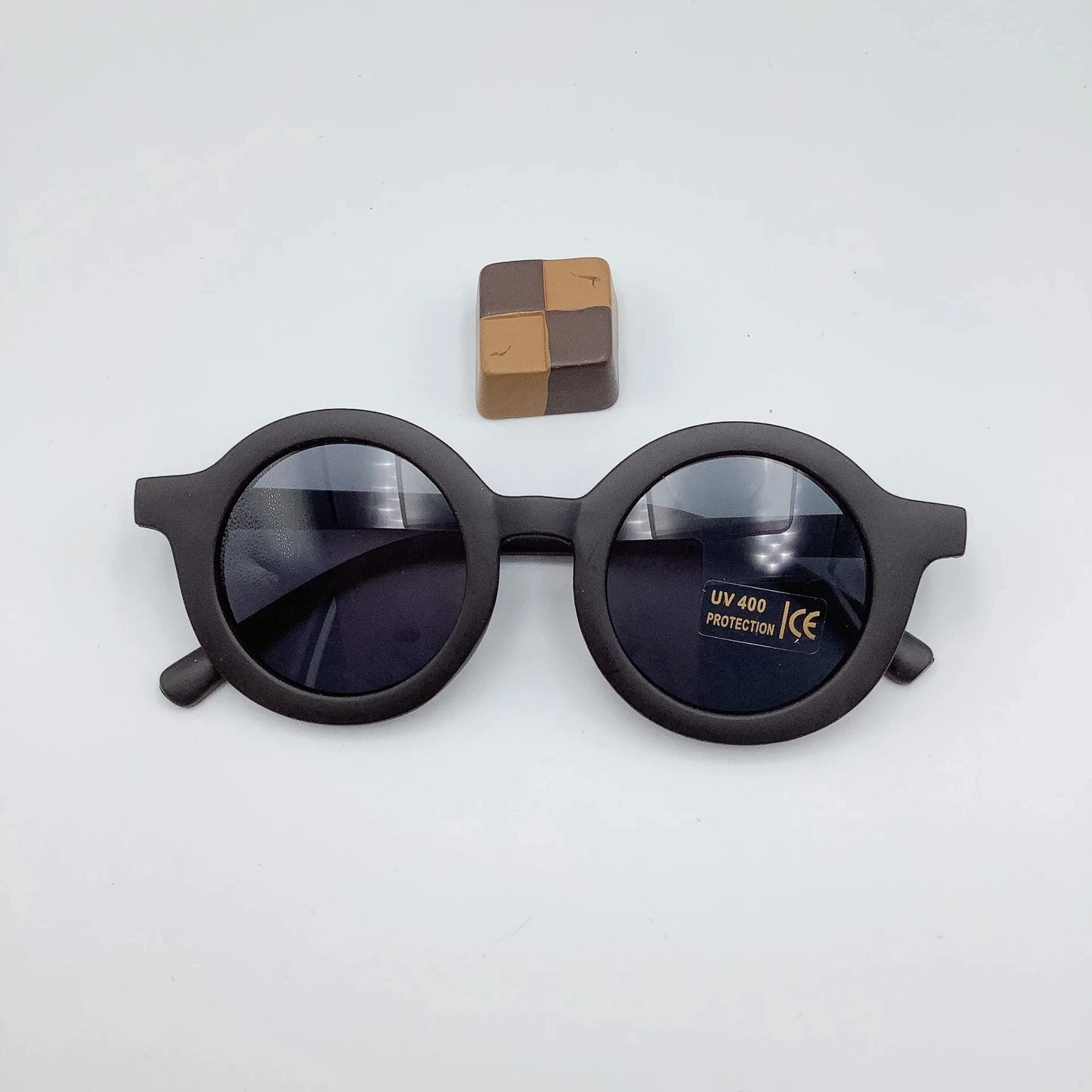 Kids Round Sunglasses – UV400 Mirror Lens Stylish Eyewear