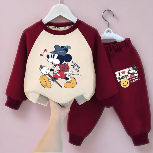 Sweatshirt & Pants Set - 100% Cotton