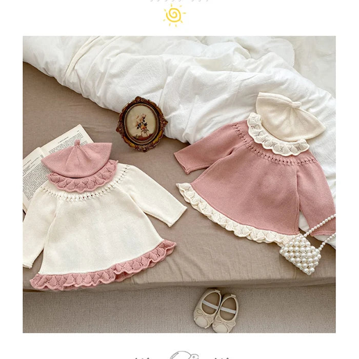 Knitted Embroidery Cardigan