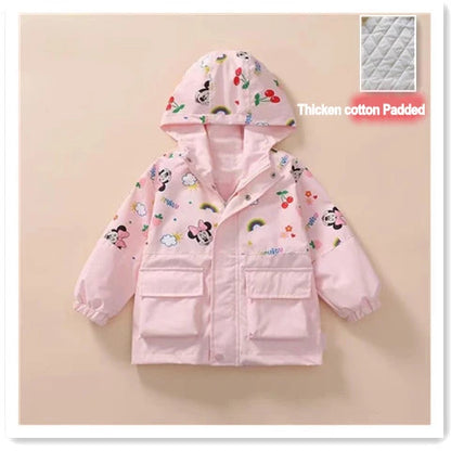 Disney Mickey & Minnie Hooded Coat