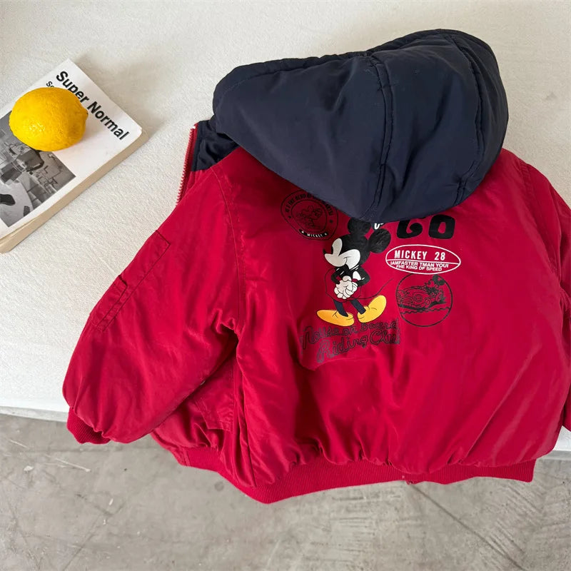 Mickey Mouse Warm Hooded Jacket