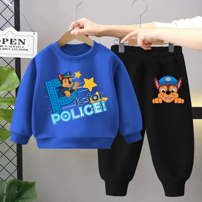 Chase's On The Case Sweatshirt & Pants Set - 100% Cotton