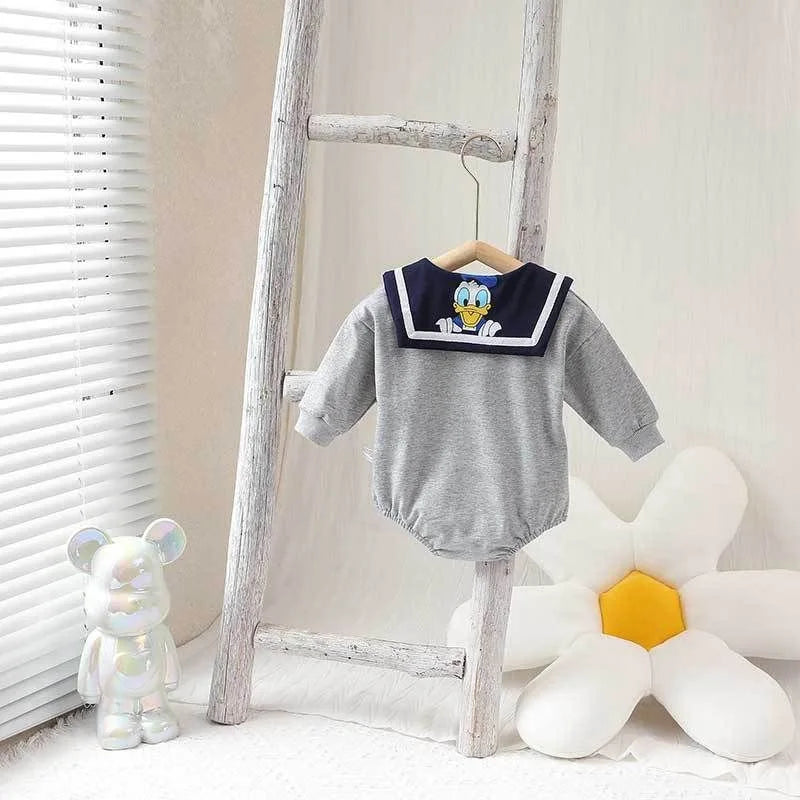 Pure Cotton Mickey Mouse & Donald Duck Bodysuits