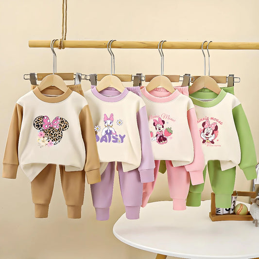Minnie Disney Sweatshirt & Sweatpants Set