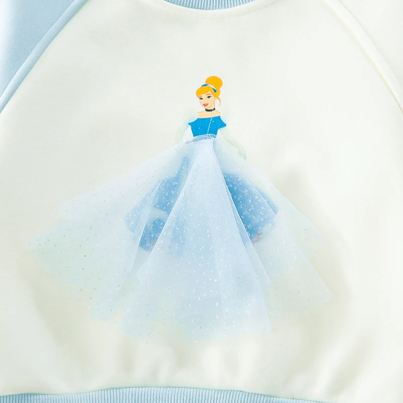 Elsa Princess Fleece Sweatshirt & Pants Set