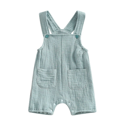 100% Cotton Overall with Straps & Pockets