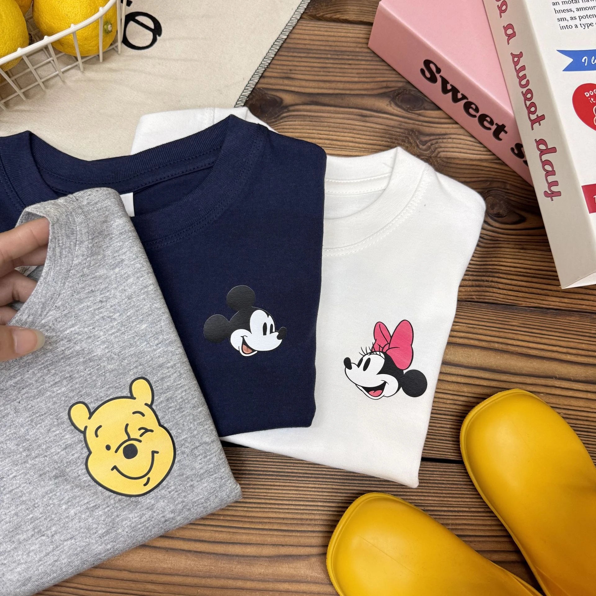 Mickey & Minnie Comfortable Cotton T-Shirt