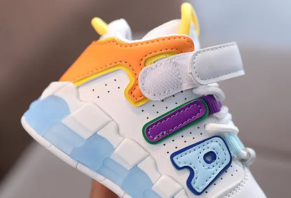 Durable PU Leather Breathable & Lightweight Sneakers