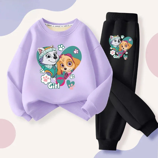 Sweatshirt & Pants Set - 100% Cotton