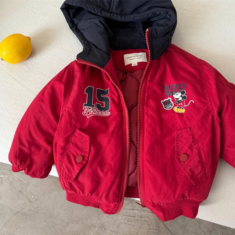 Mickey Mouse Warm Hooded Jacket