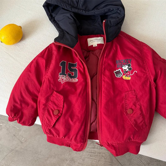 Mickey Mouse Warm Hooded Jacket