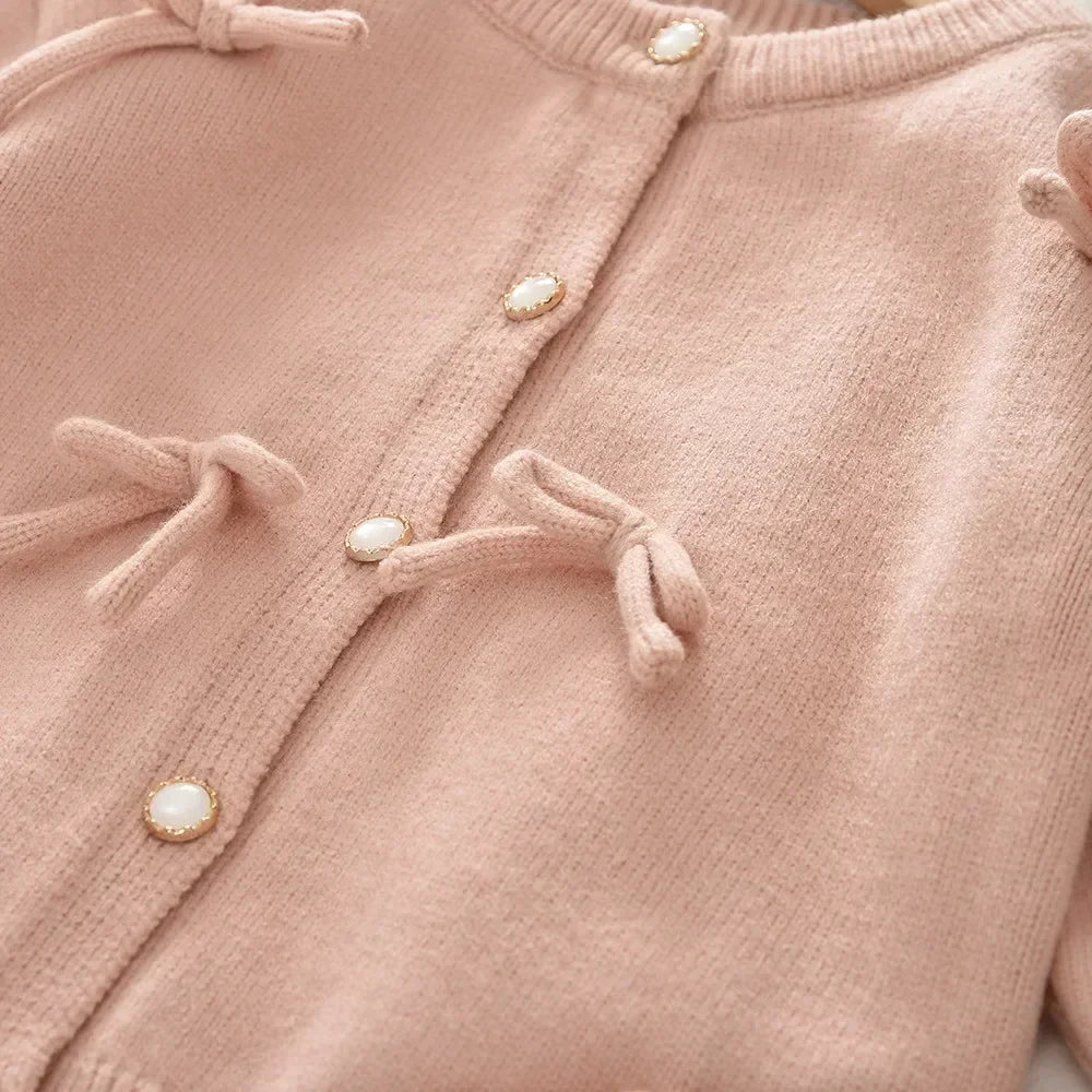 Knitted Sweater Cardigan & Skirt 2 Pcs Set