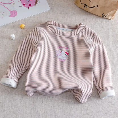 Velvet Thickened Warm Top