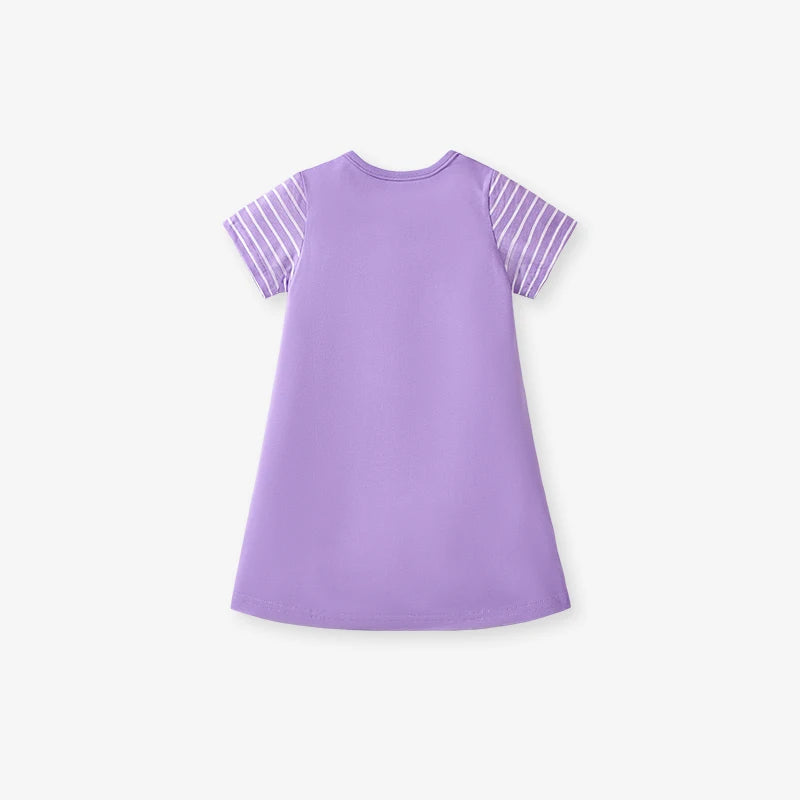 2025 Summer Cotton Unicorns with Flowers Dress