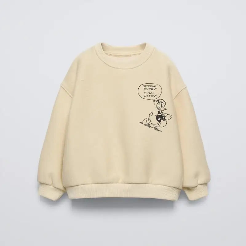 Disney Cotton Sweatshirt Hoodie