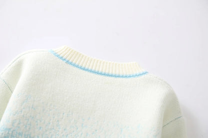 Frozen Knitted Cardigan and Tutu Skirt