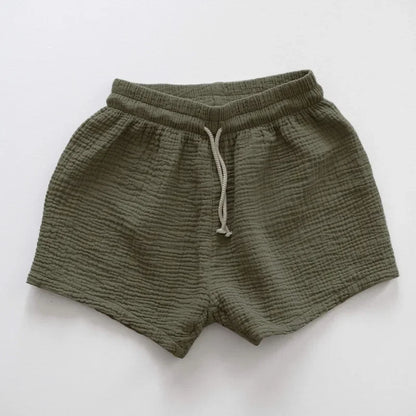 Summer 100% muslin cotton Shirt & Shorts Set – Light and Breezy!