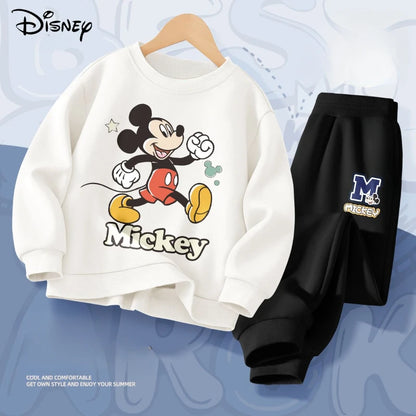 Mickey Mouse & Donald Duck Sweatshirt & Sweatpants Set