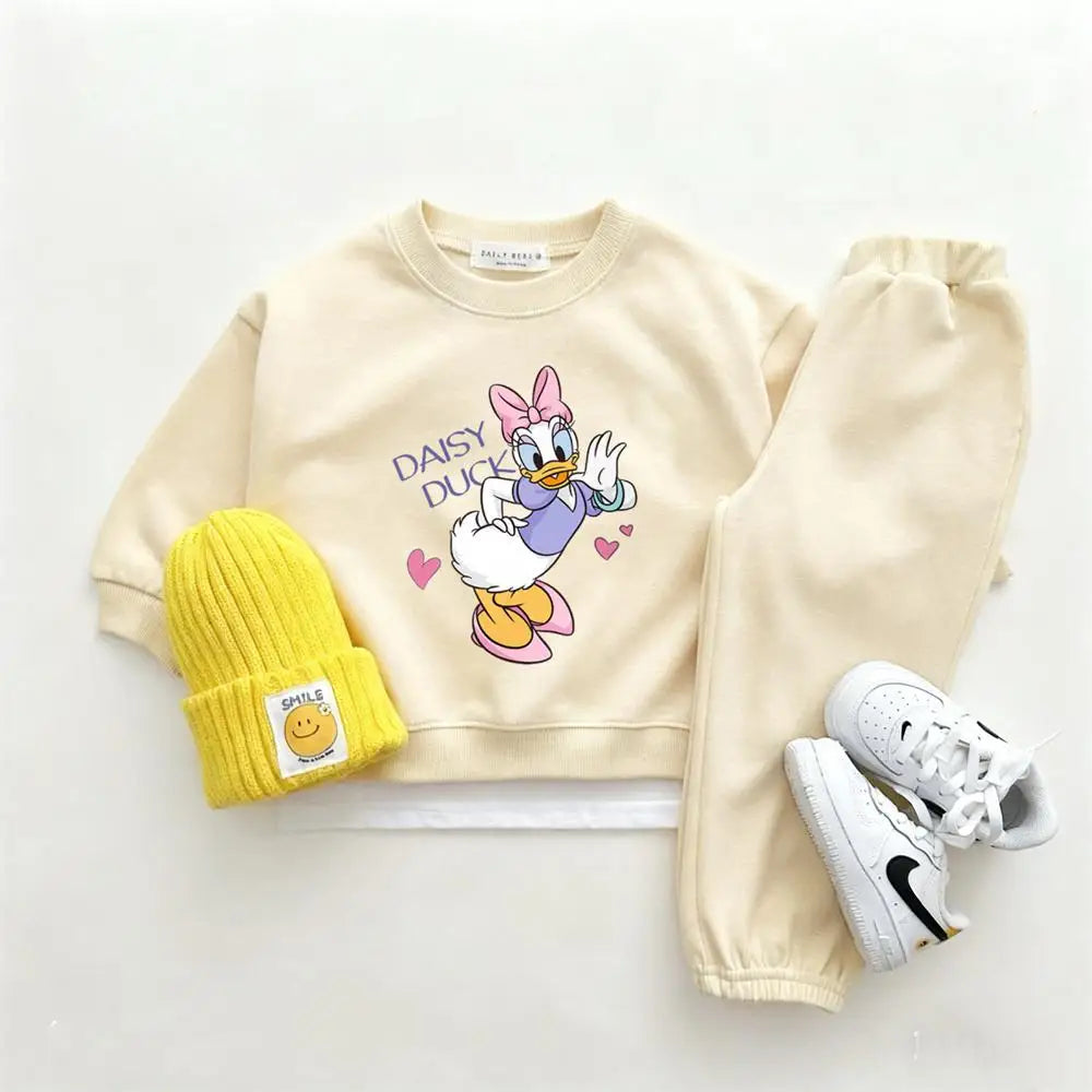 Sweatshirt & Pants Set - 100% Cotton